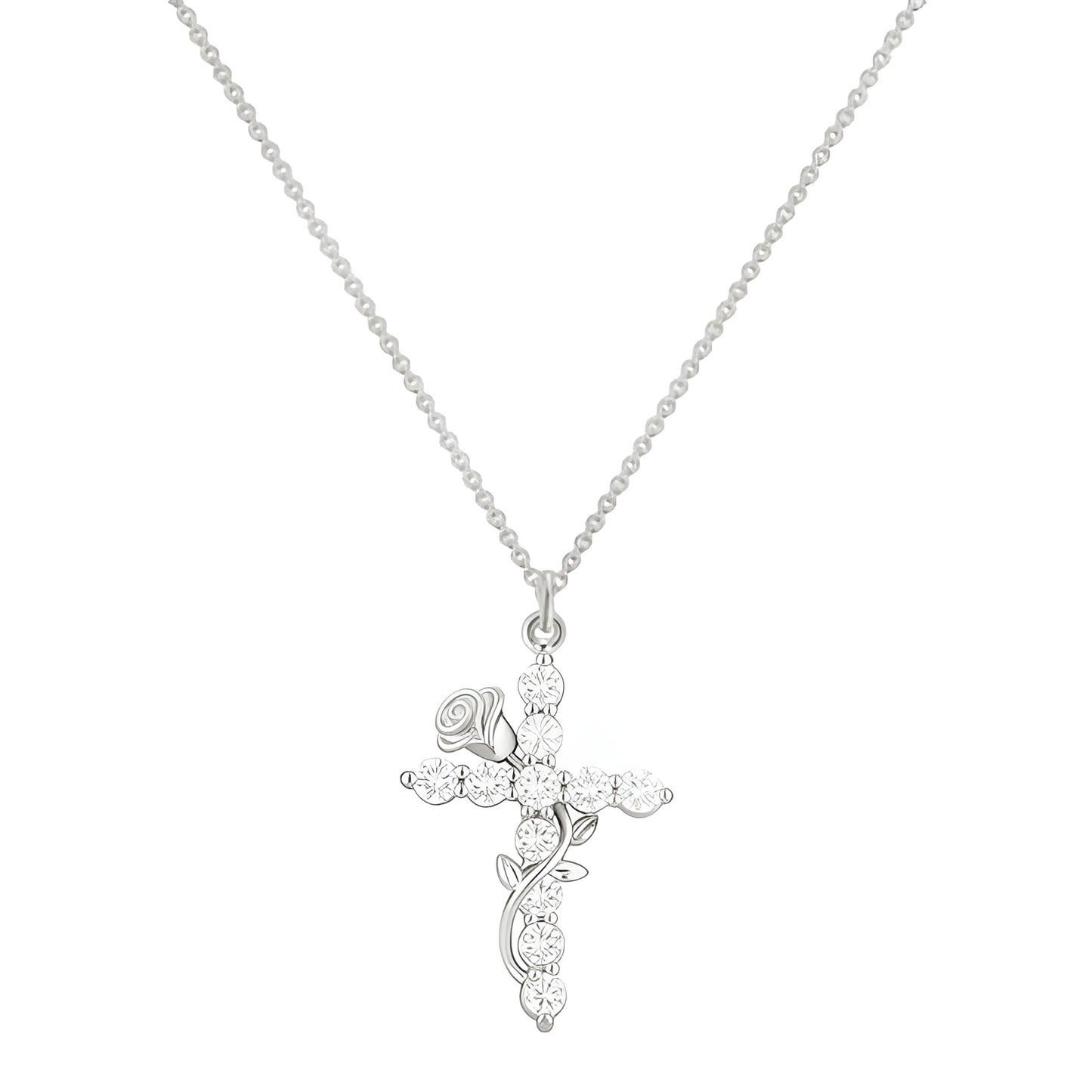 The Eternal Rose Necklace