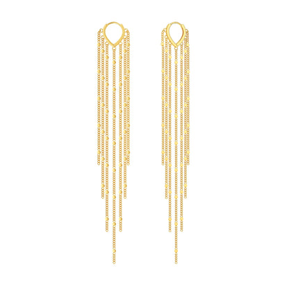 Chain Tassel Earrings
