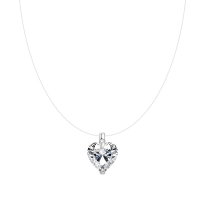 Floating Diamond Necklace