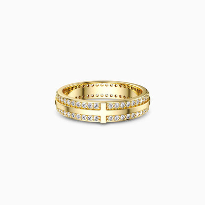 Cross Band Ring