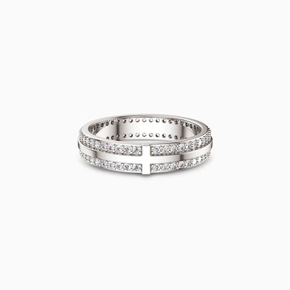 Cross Band Ring