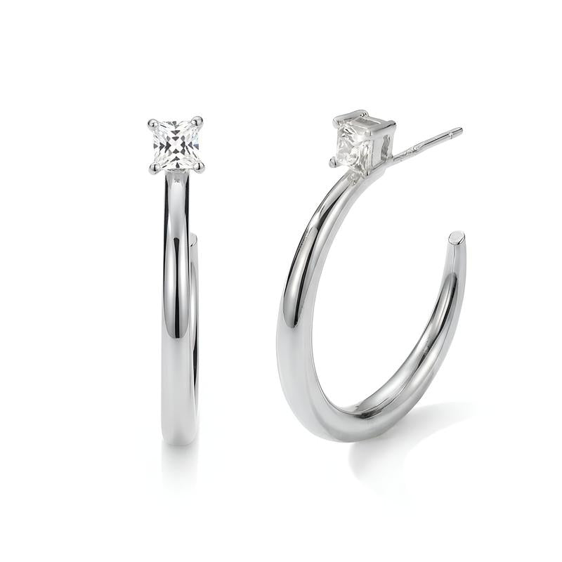 Chunky Hoop Earrings