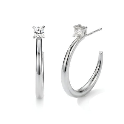 Chunky Hoop Earrings