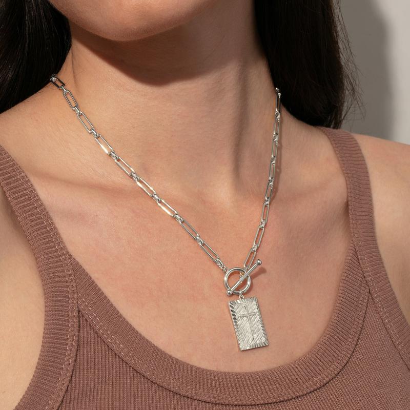 The Eternal Cross Pendant Necklace