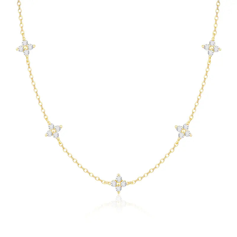 Floral Chocker Necklace