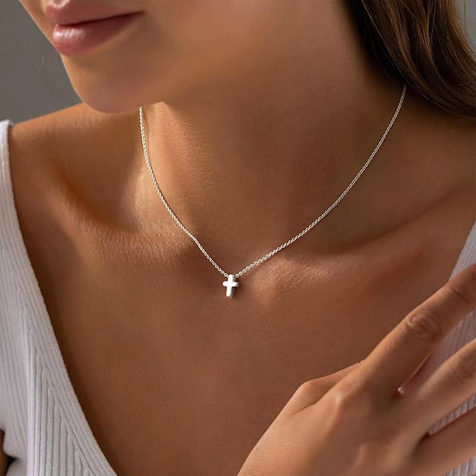 Mini Cross Necklace