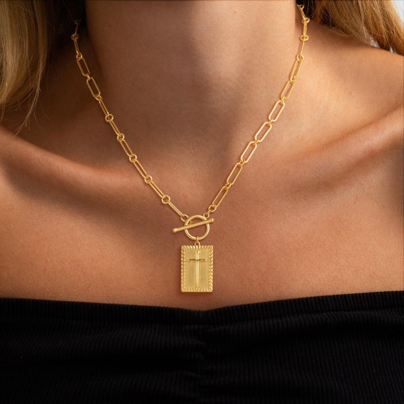 The Eternal Cross Pendant Necklace