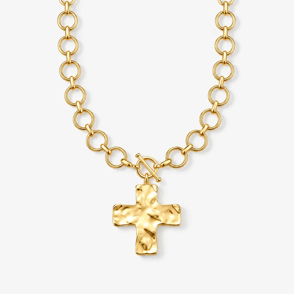 The Eternal Hammered Necklace