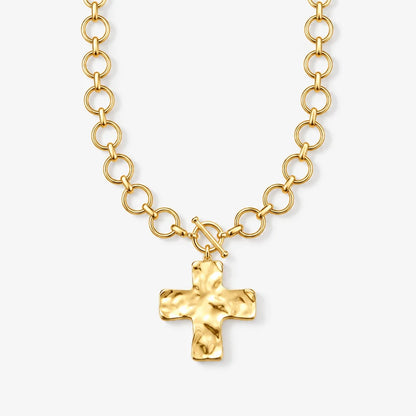 The Eternal Hammered Necklace