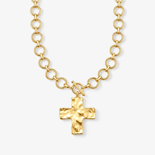 The Eternal Hammered Necklace