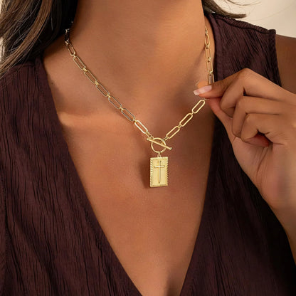 The Eternal Cross Pendant Necklace