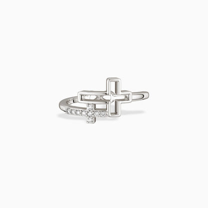 Double Cross Eternal Ring