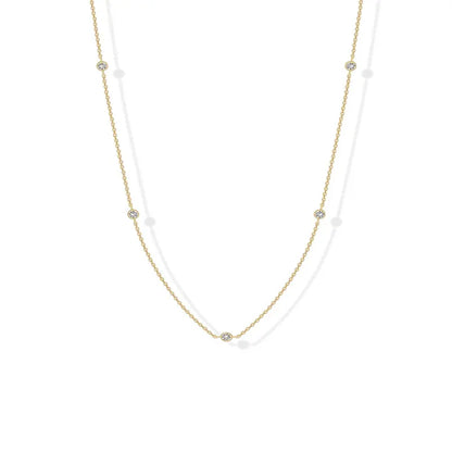 Simulated Diamonds Necklace