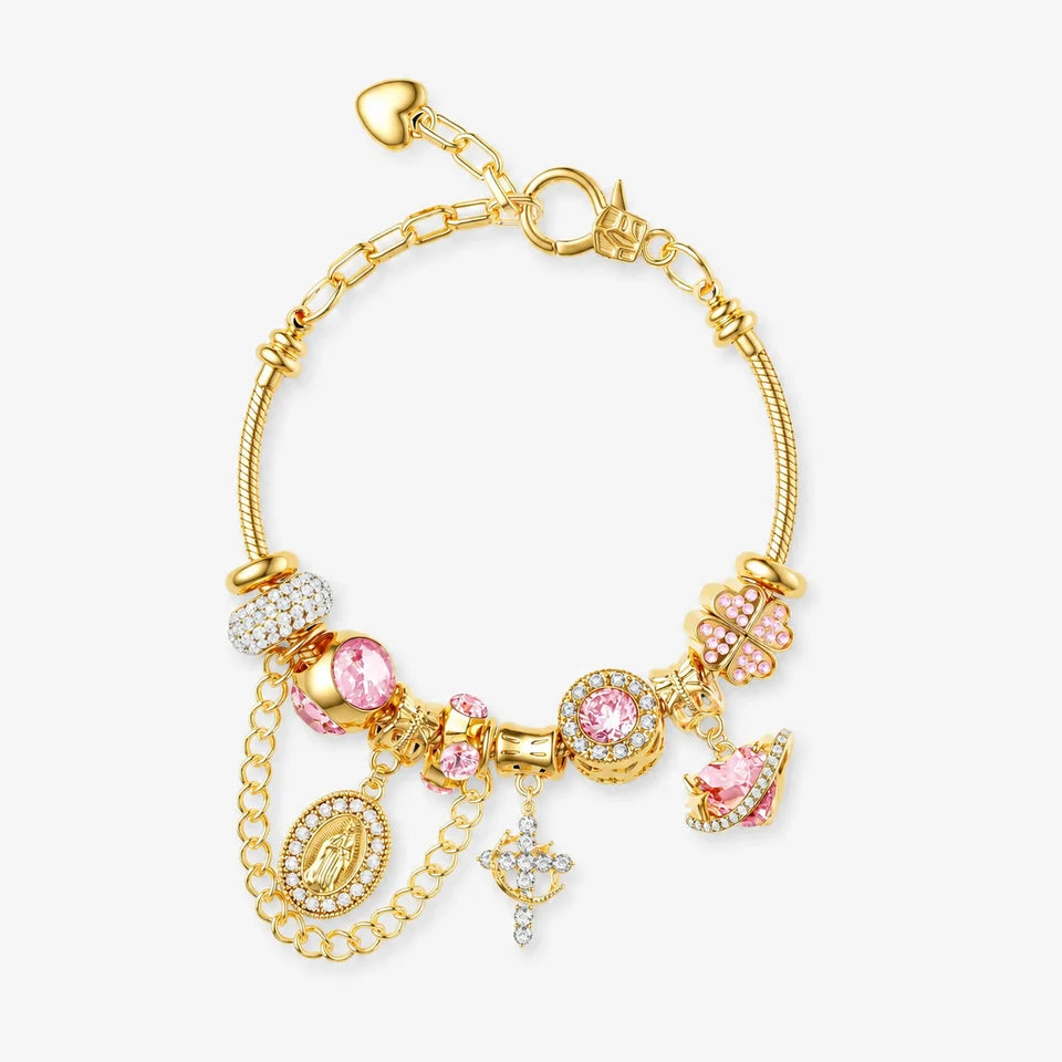 Dawn Two-Tone Snake Chain Bracelet