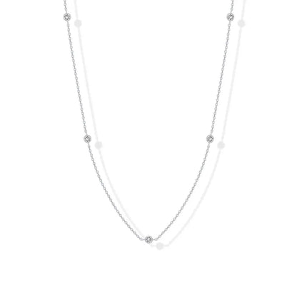Simulated Diamonds Necklace