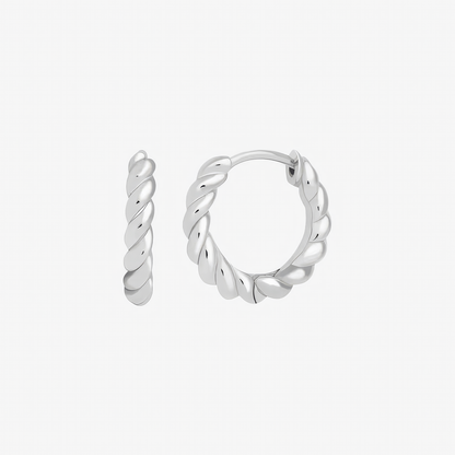 Croissant Hoop Earrings