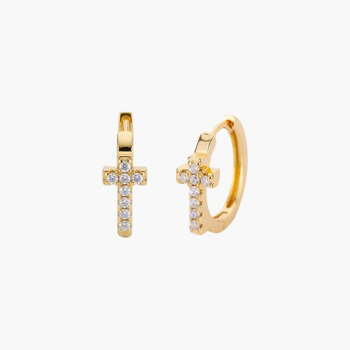 Blessed Cross Earrings