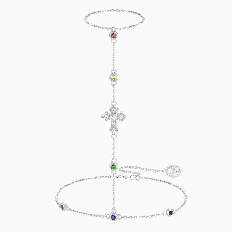 Radiance Cross Hand Chain