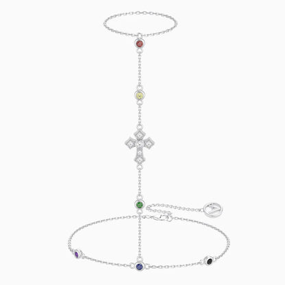 Radiance Cross Hand Chain