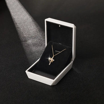 The Eternal Cross & Crown Necklace